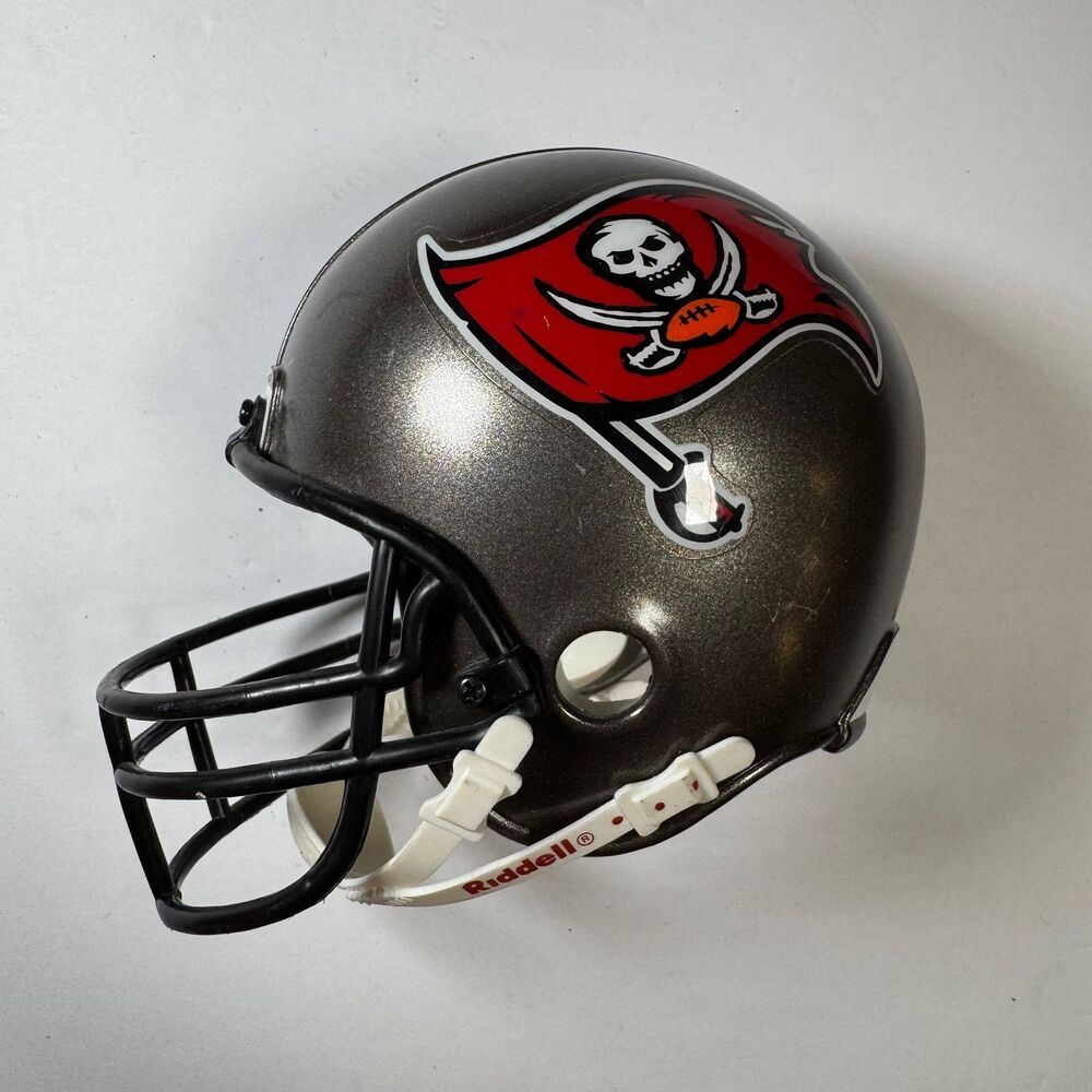 Vintage Tampa Bay Buccaneers Riddell VSR4 Mini Football Helmet Throwback Mancave